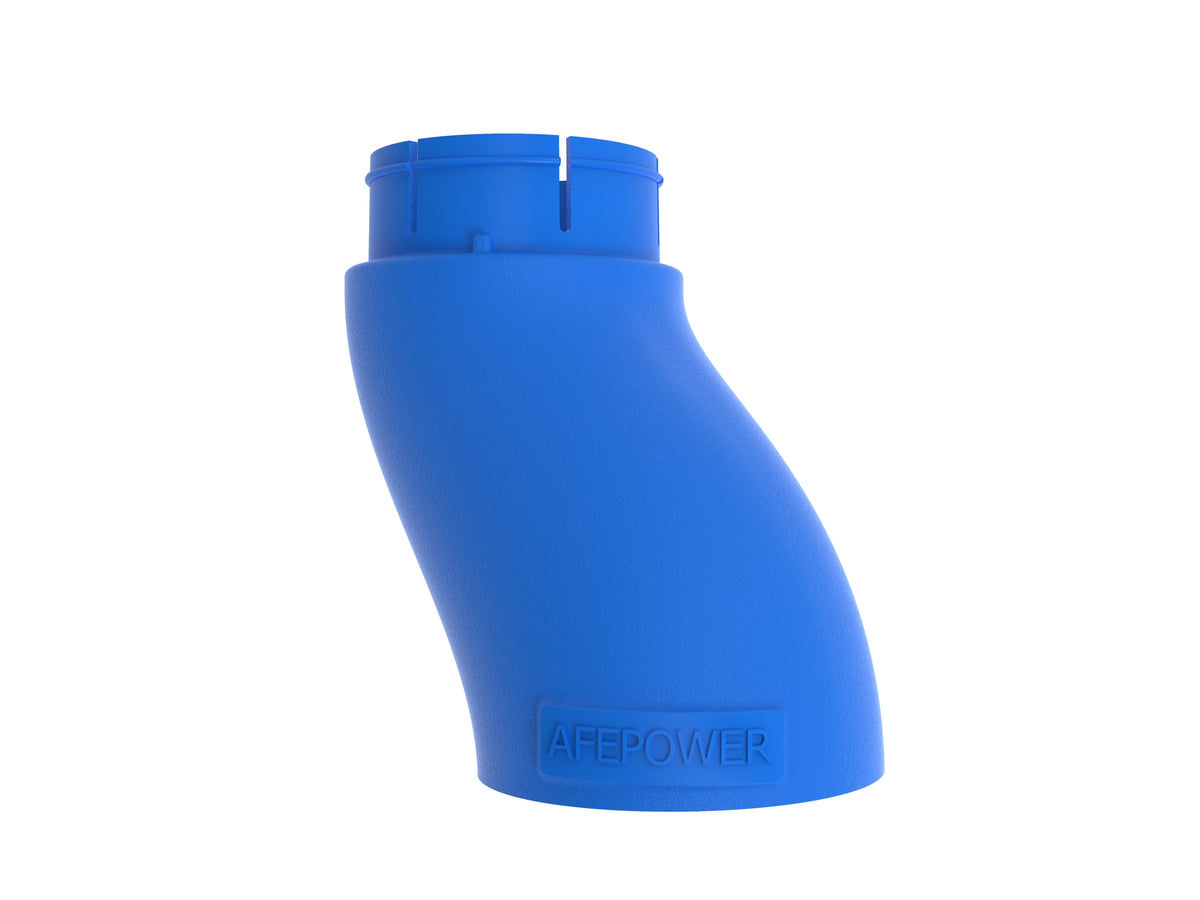 aFe Dynamic Air Scoop Blue | Dodge Challenger V6-3.6/V8-5.7/6.4L HEMI 2015 (54-72203-SL)