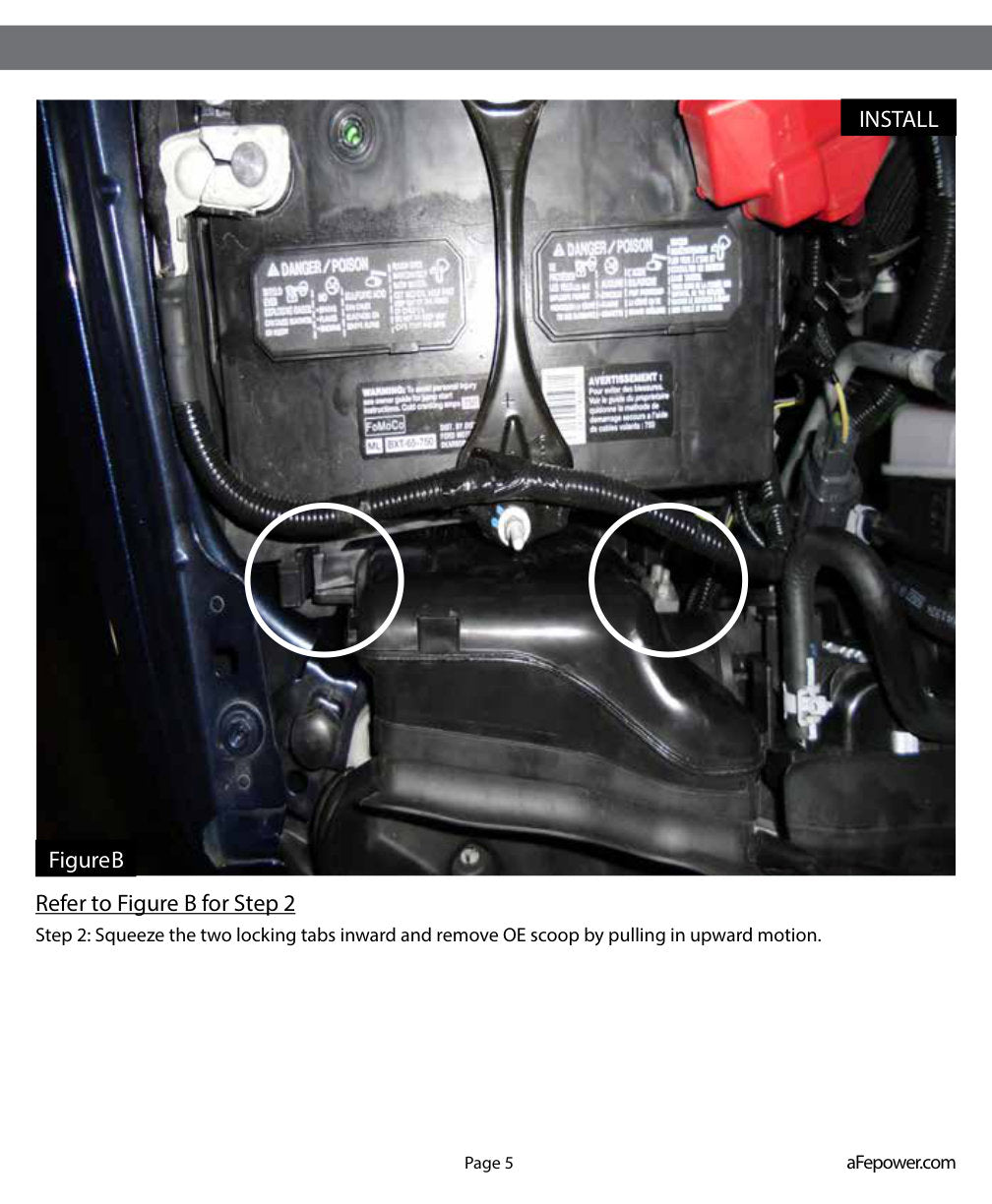 aFe Momentum HD Dynamic Air Scoop | Ford Diesel Trucks V8-6.7L (54-73006-S)