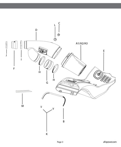 aFe Momentum GT Cold Air Intake | Ford F-150 EcoBoost V6 2.7L/3.5L (16) (54-73112-1)
