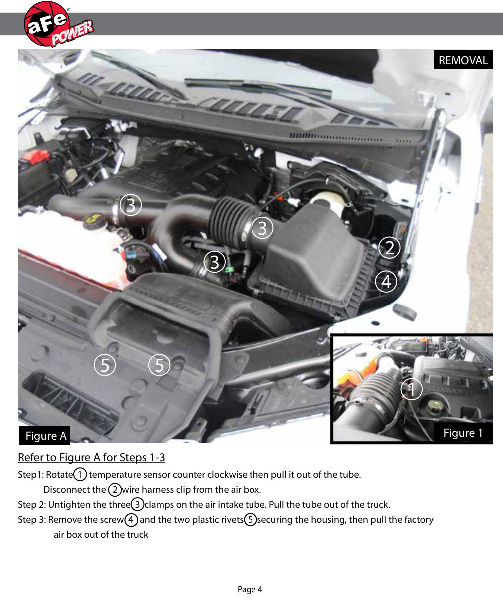 aFe Momentum GT Cold Air Intake | Ford F-150 EcoBoost V6 2.7L/3.5L (16) (54-73112-1)