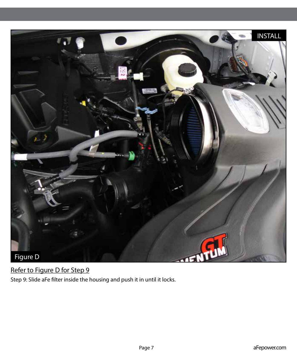 aFe Momentum GT Cold Air Intake | Ford F-150 EcoBoost V6 2.7L/3.5L (16) (54-73112-1)