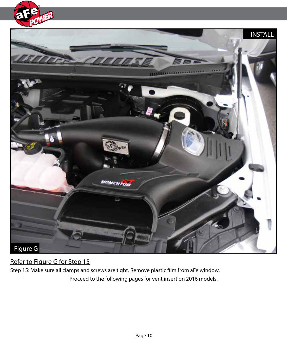 aFe Momentum GT Cold Air Intake | Ford F-150 EcoBoost V6 2.7L/3.5L (16) (54-73112-1)