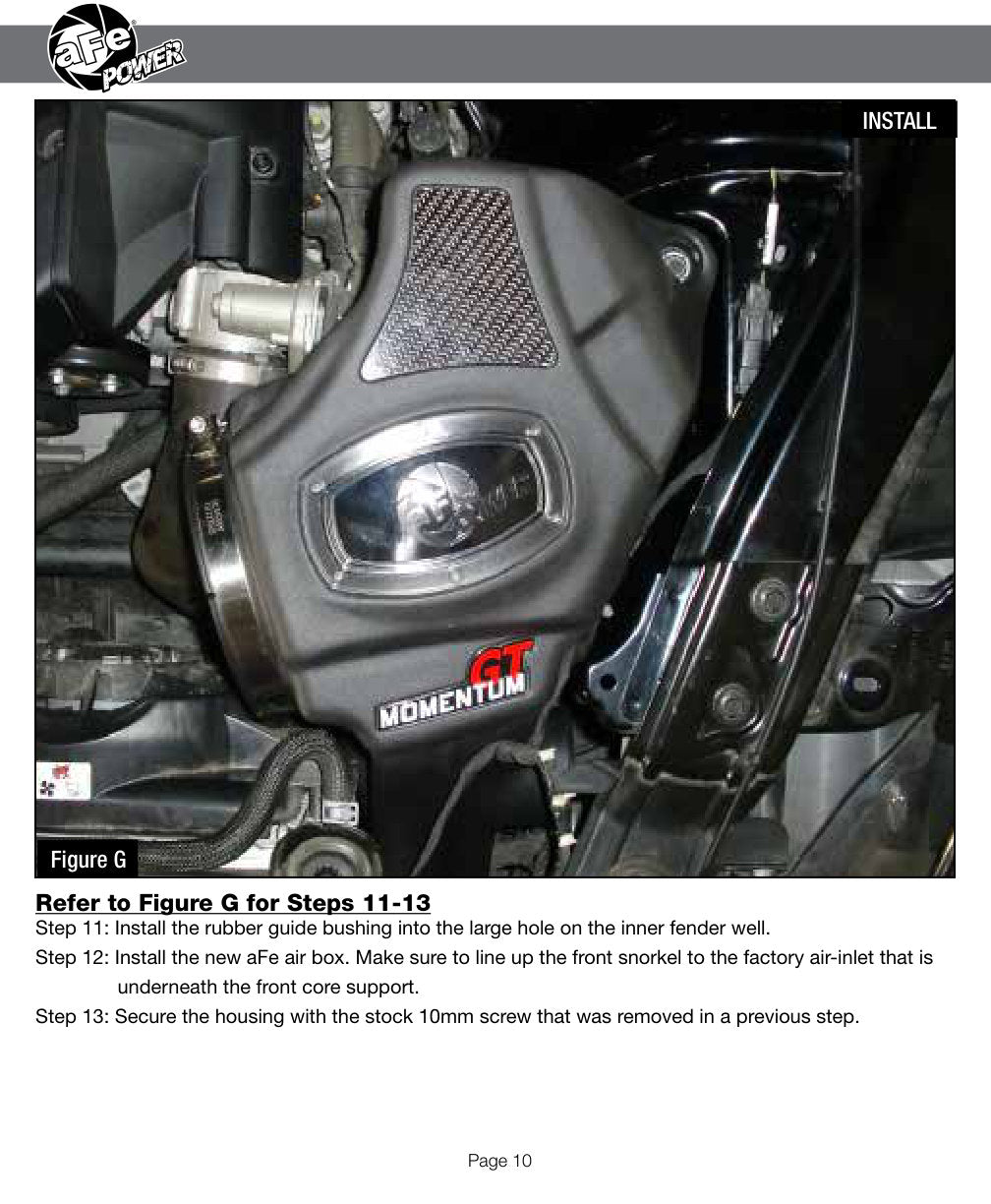 aFe Momentum GT Cold Air Intake System w/ Pro 5R Filter | Ford Mustang Ecoboost (15+) (54-73201)