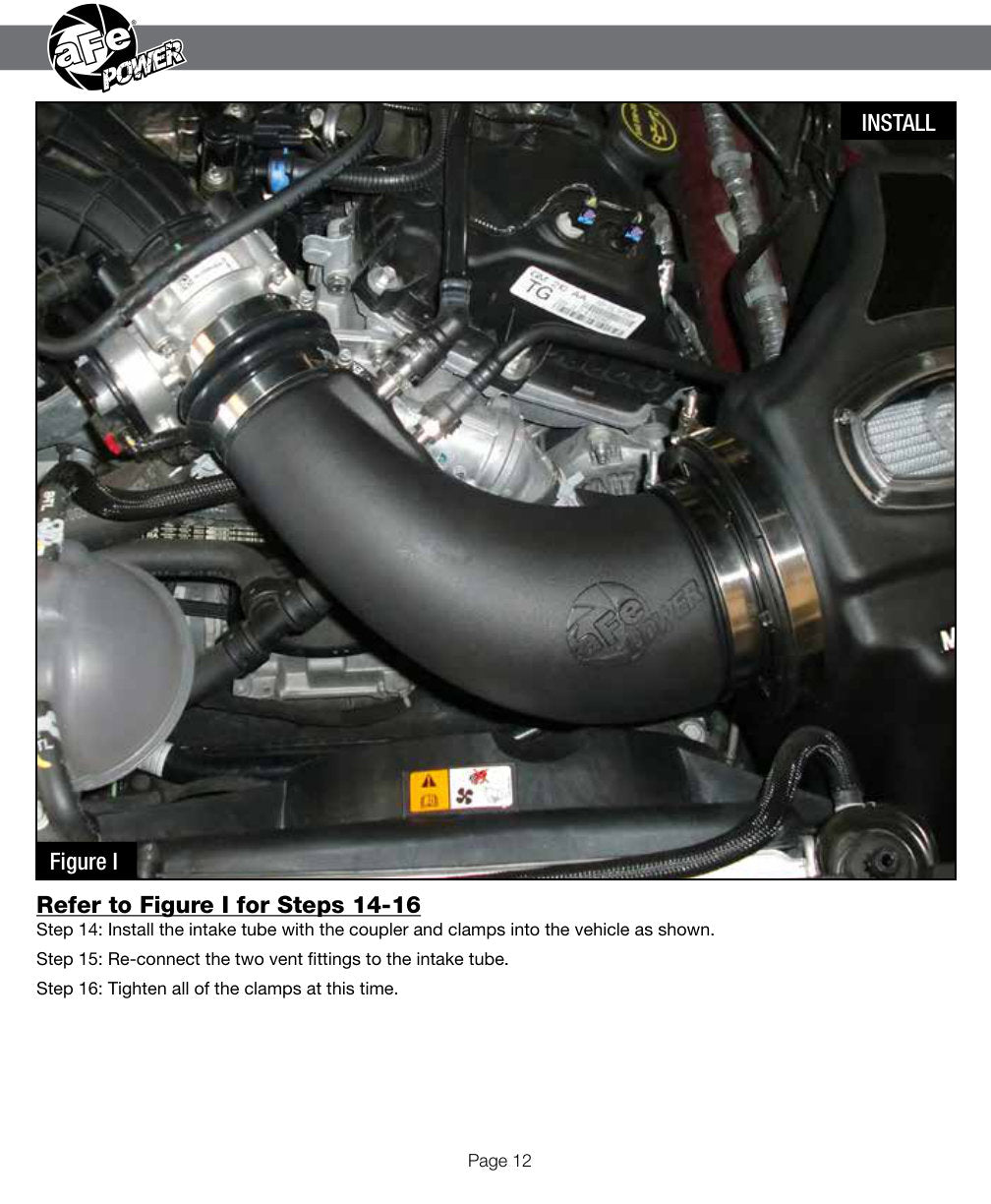 aFe Momentum GT AIS Pro 5R Cold Air Intake System | Ford Mustang V6-3.7L (15-17) (54-73202)