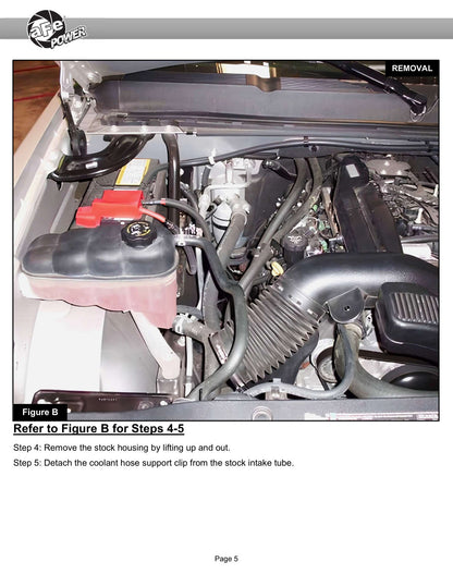 aFe Momentum GT PRO 5R Cold Air Intake | GM Trucks/SUVs V8 4.8L/5.3L/6.0L (54-74101)