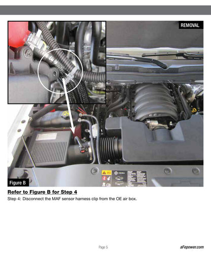 aFe Momentum GT Cold Air Intake w/ Pro 5R | GM Silverado/Sierra 1500 5.3L/6.2L (14-17) (54-74104)