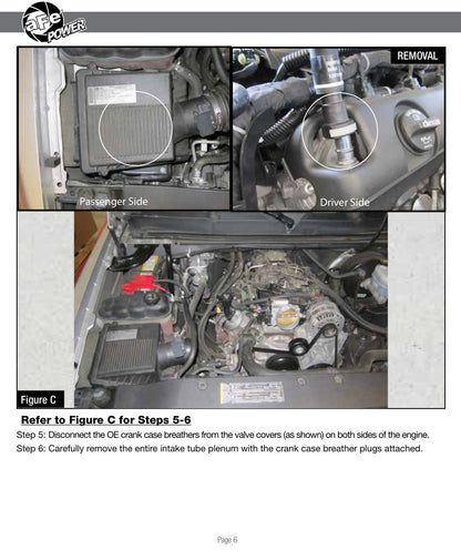 aFe Momentum GT Cold Air Intake w/ Pro 5R | GM Silverado/Sierra 1500 5.3L/6.2L (14-17) (54-74104)