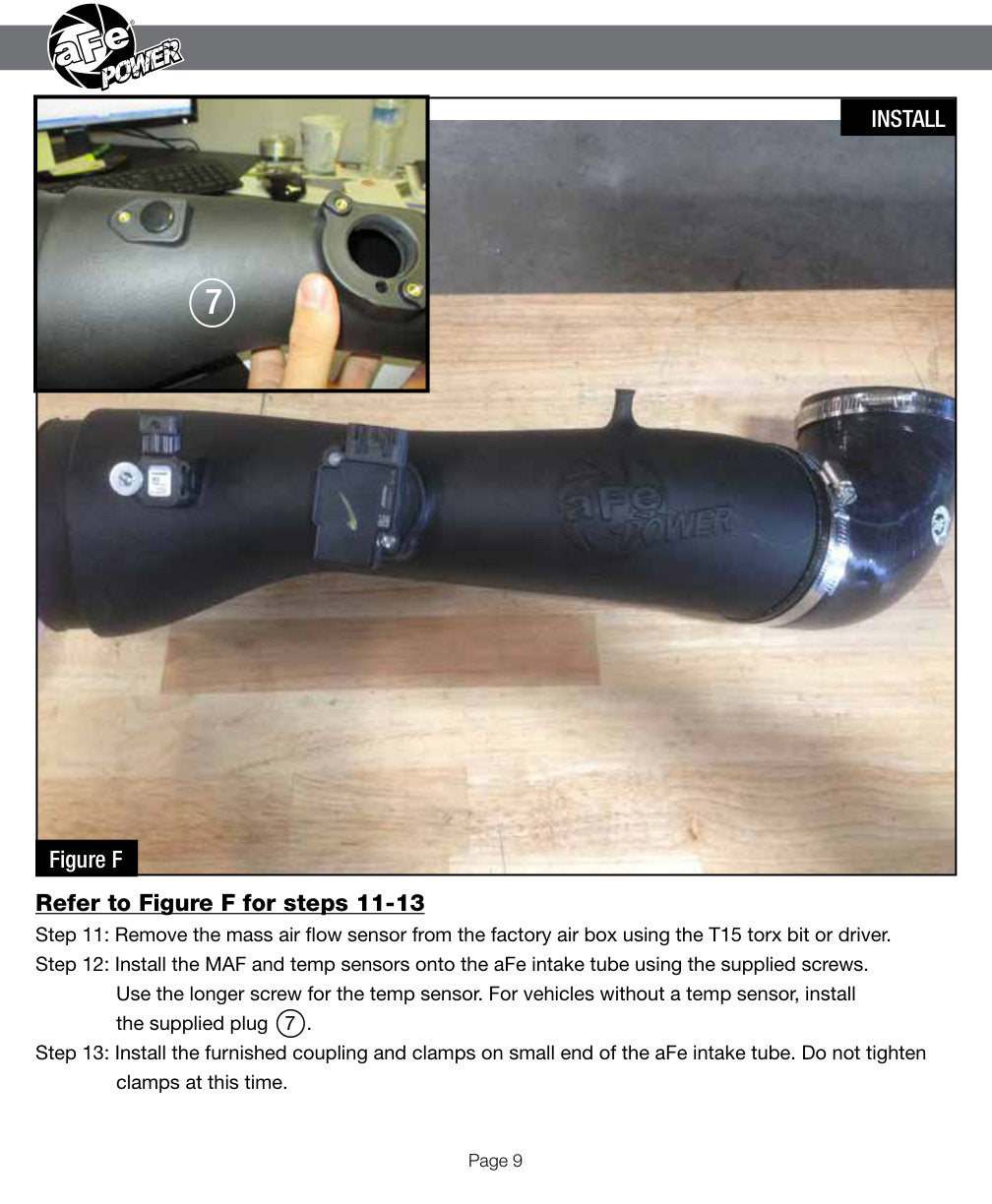 aFe Momentum GT Cold Air Intake 6.0L V8 Silverado/Sierra 2500/3500HD (09-15) (54-74105)