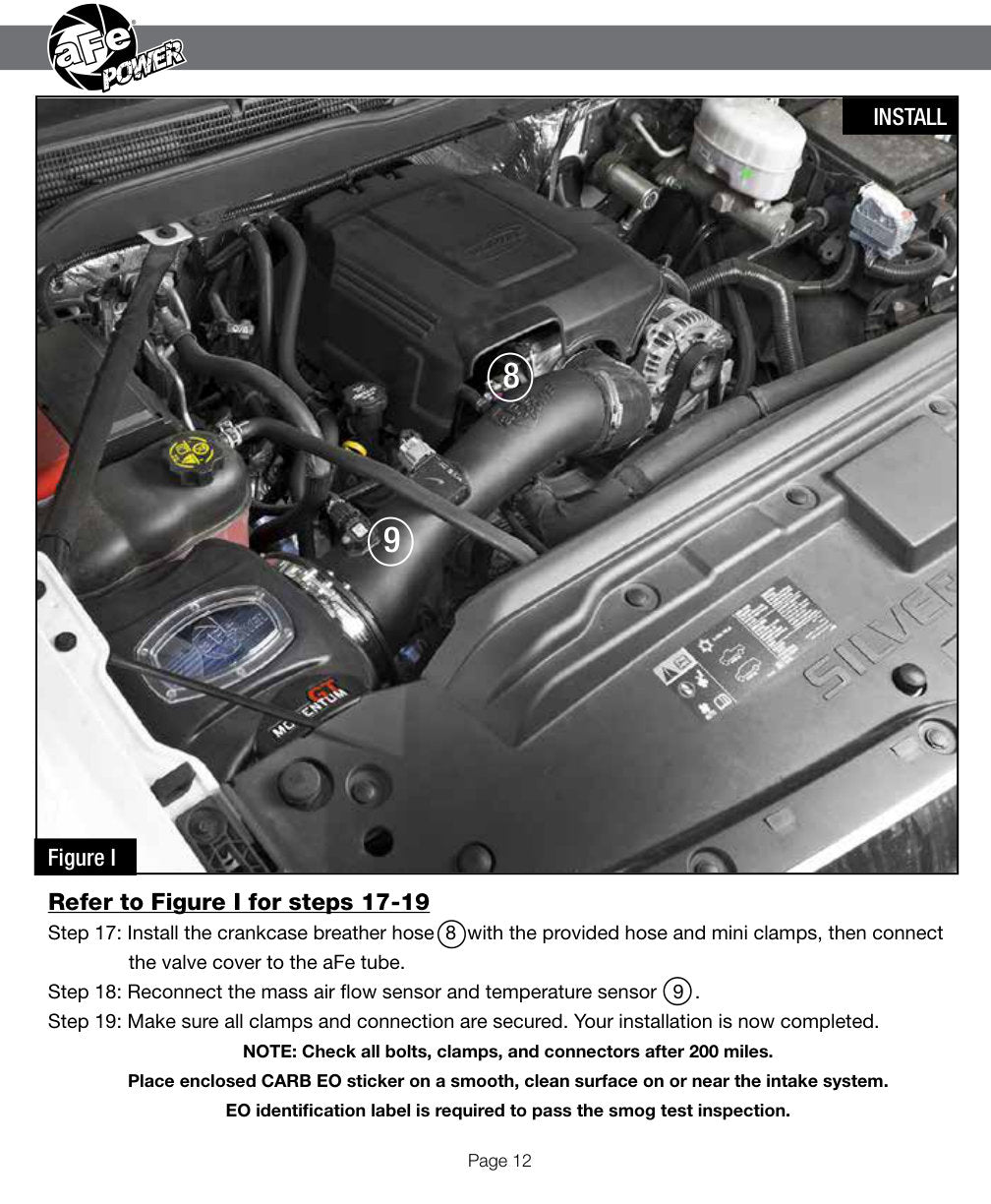 aFe Momentum GT Cold Air Intake 6.0L V8 Silverado/Sierra 2500/3500HD (09-15) (54-74105)