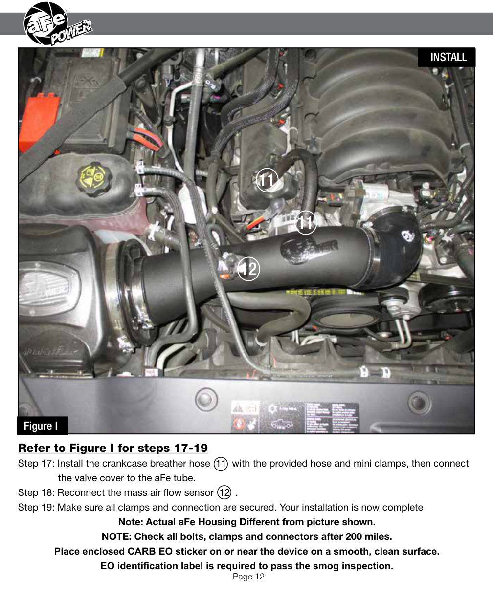 aFe Momentum GT Cold Air Intake w/ Pro 5R | GM Silverado HD/Sierra HD V8-6.0L (16) (54-74108)