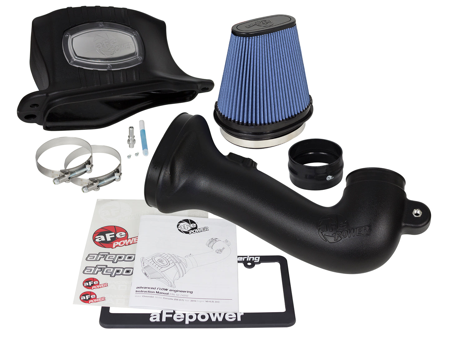 aFe Momentum Pro 5R Cold Air Intake System | Chevy Corvette Z06 V8-6.2L (15-17) (54-74202-1)