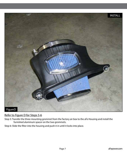 aFe Momentum Pro 5R Cold Air Intake System | Chevy Corvette Z06 V8-6.2L (15-17) (54-74202-1)