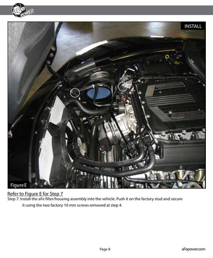 aFe Momentum Pro 5R Cold Air Intake System | Chevy Corvette Z06 V8-6.2L (15-17) (54-74202-1)