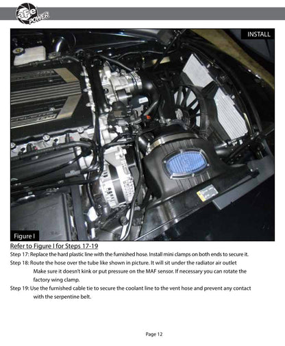 aFe Momentum Pro 5R Cold Air Intake System | Chevy Corvette Z06 V8-6.2L (15-17) (54-74202-1)