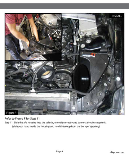 aFe Momentum GT Cold Air Intake System | Cadillac CTS-V (09-15) (54-74207)