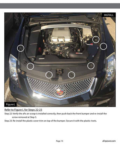 aFe Momentum GT Cold Air Intake System | Cadillac CTS-V (09-15) (54-74207)