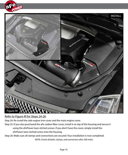 aFe Momentum GT Cold Air Intake System | Cadillac CTS-V (09-15) (54-74207)