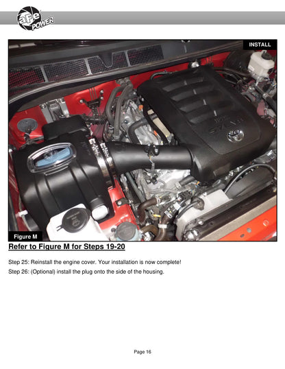 aFe Momentum GT PRO 5R Stage-2 Si Intake System | Toyota Tundra V8 5.7L (07-14) (54-76003)
