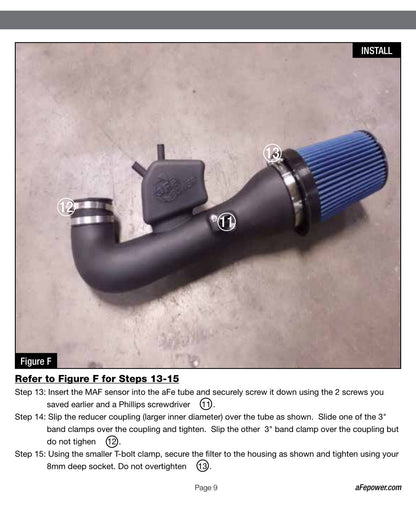 aFe Momentum GT Cold Air Intake System w/ Pro 5R Media | Nissan Titan V8 5.6L (04-13) (54-76101)