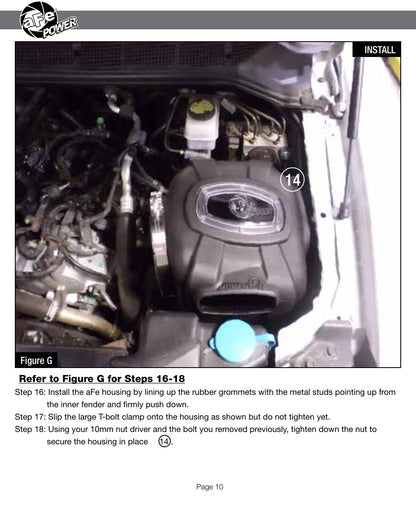 aFe Momentum GT Cold Air Intake System w/ Pro 5R Media | Nissan Titan V8 5.6L (04-13) (54-76101)