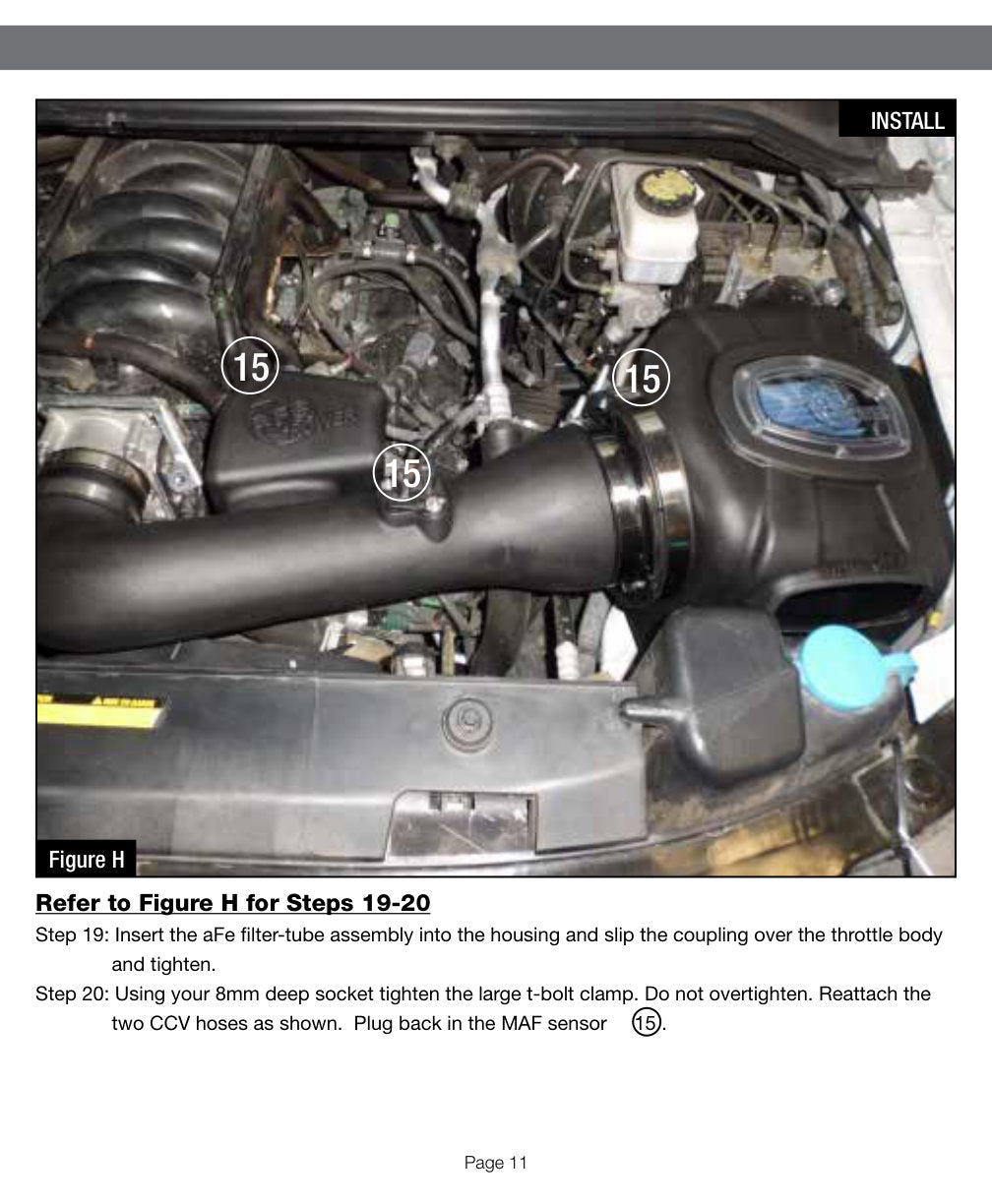 aFe Momentum GT Cold Air Intake System w/ Pro 5R Media | Nissan Titan V8 5.6L (04-13) (54-76101)