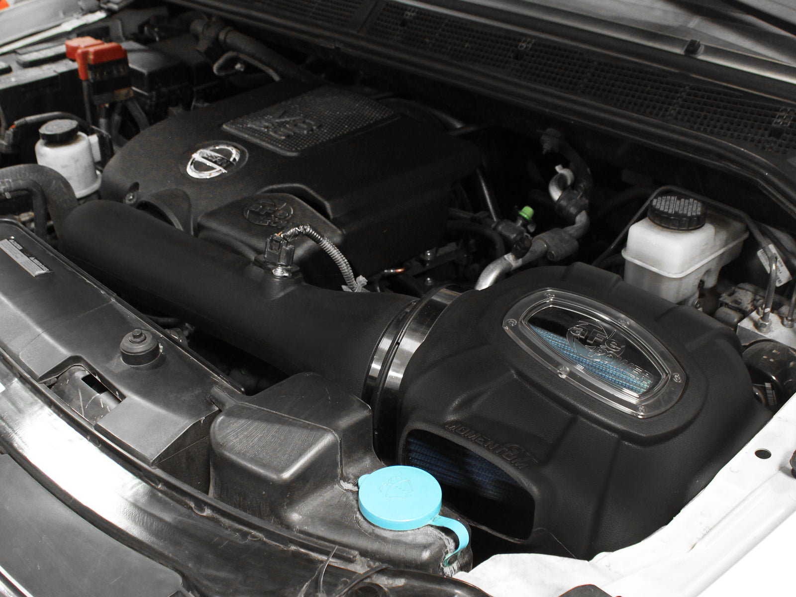 aFe Momentum GT Cold Air Intake System w/ Pro 5R Media | Nissan Titan V8 5.6L (04-13) (54-76101)