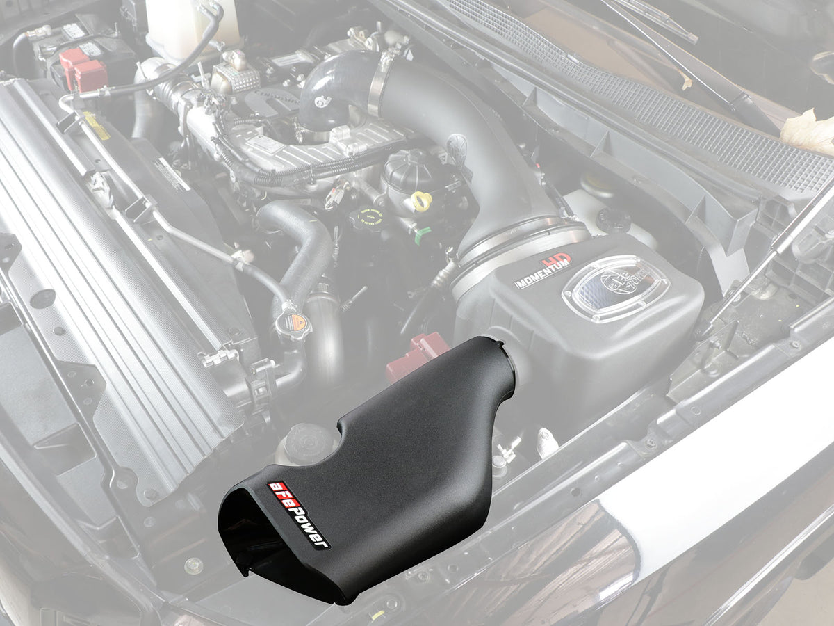 aFe Diesel Elite Momentum HD Air Scoop | Nissan Titan XD V8 5.0L (16) (54-76105-S)