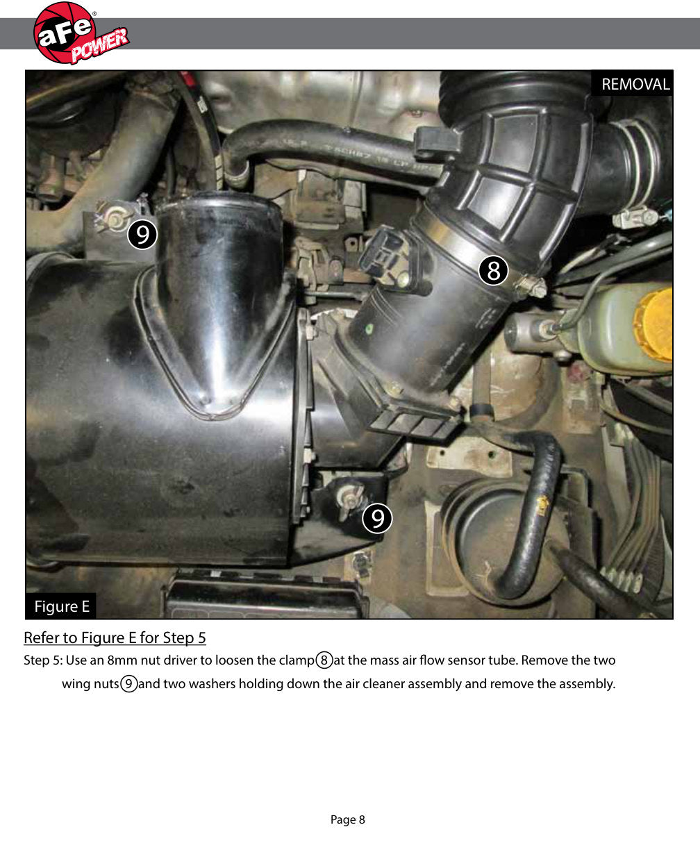 aFe Momentum GT Pro 5R Cold Air Intake System 17-20 Nissan Patrol L6 4.8L