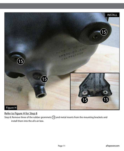 aFe Momentum GT Pro 5R Cold Air Intake System 17-20 Nissan Patrol L6 4.8L