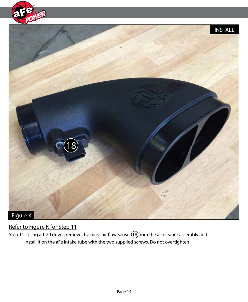 aFe Momentum GT Pro 5R Cold Air Intake System 17-20 Nissan Patrol L6 4.8L