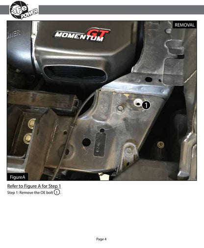 aFe Dynamic Air Scoop for Momentum GT Intake | Nissan Titan V8 5.6L 17-18 (54-76108-S)