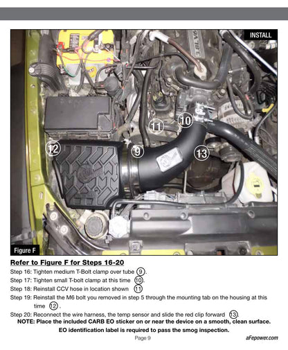 aFe Momentum GT Pro 5R Stage-2 Intake System | Jeep Wrangler JK V6 3.8L (07-11) (54-76203)
