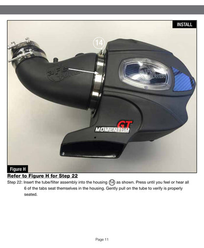 aFe Momentum GT Cold Air Intake | Vehicles (54-76206-1)