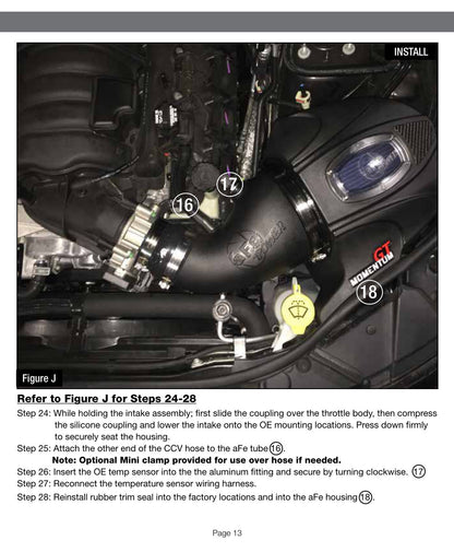aFe Momentum GT Cold Air Intake | Vehicles (54-76206-1)