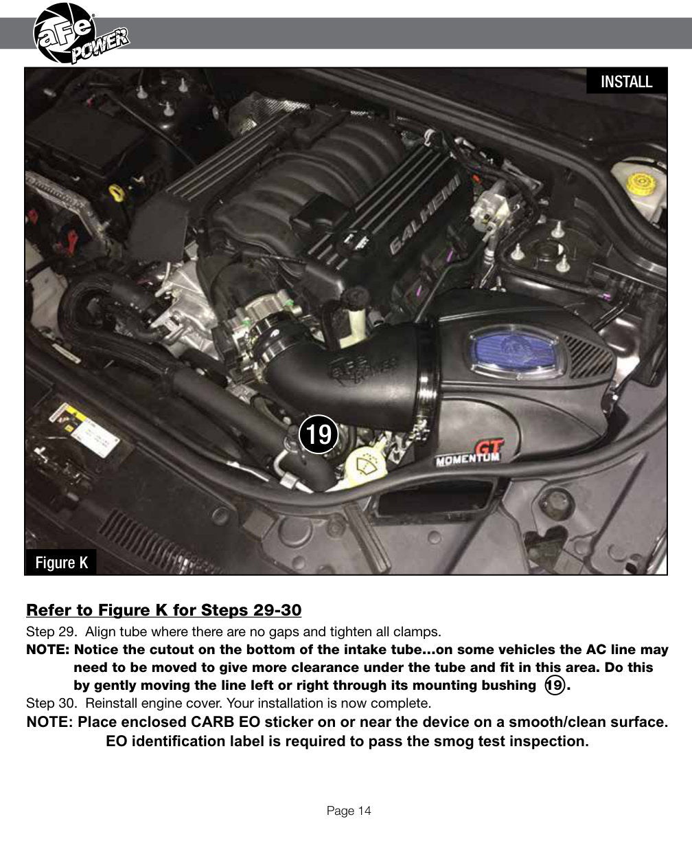 aFe Momentum GT Cold Air Intake | Vehicles (54-76206-1)