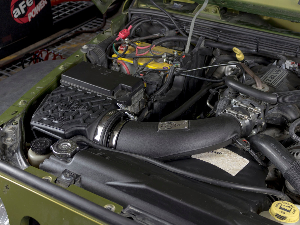 aFe Momentum GT Cold Air Intake System w/ Pro 5R Media | Jeep Wrangler (07-11) (54-76213)