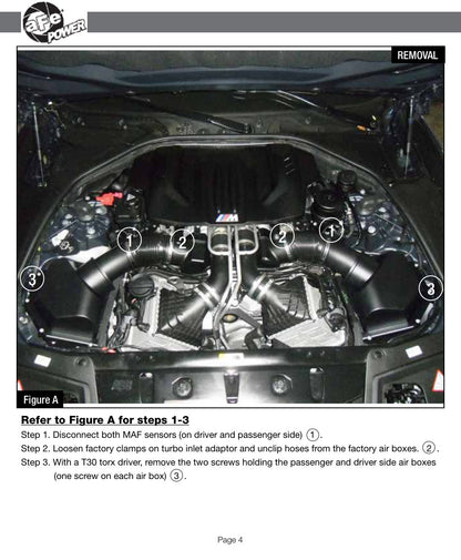 aFe Momentum PRO 5R Intake | BMW M5 (11-17) & M6 GC (12-18) (54-76301)