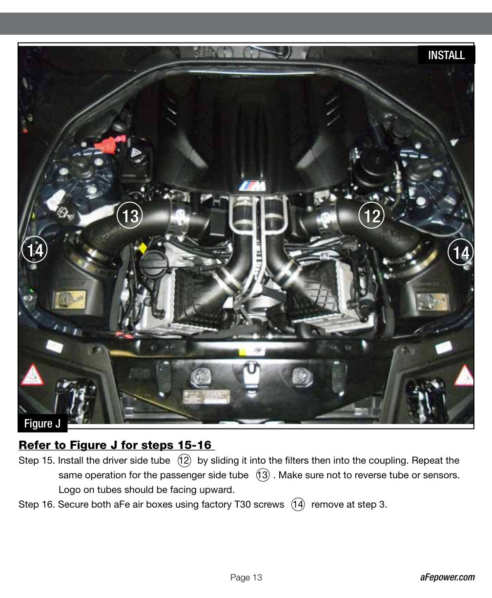 aFe Momentum PRO 5R Intake | BMW M5 (11-17) & M6 GC (12-18) (54-76301)