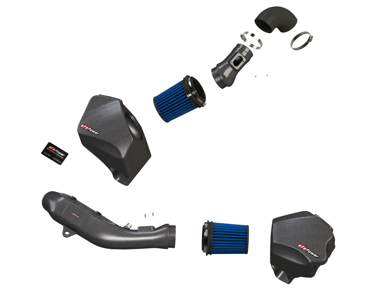 aFe Momentum GT Pro 5R Cold Air Intake System | BMW M3 / M4 (14-17) (54-76305-CF)