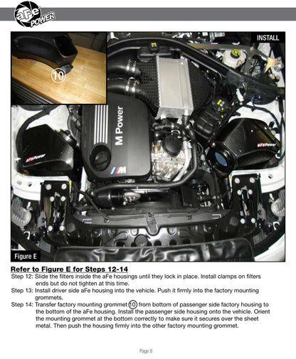aFe Momentum GT Pro 5R Cold Air Intake System | BMW M3 / M4 (14-17) (54-76305-CF)