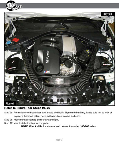 aFe Momentum GT Pro 5R Cold Air Intake System | BMW M3 / M4 (14-17) (54-76305-CF)