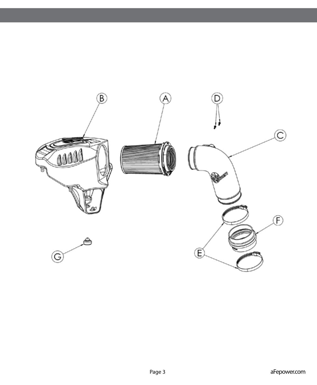 aFe Momentum GT Pro 5R CAI | BMW 340i/ix B58 (54-76309)