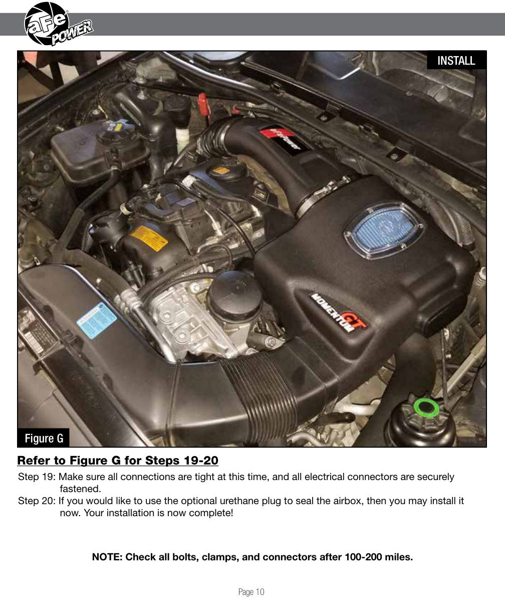 aFe Momentum GT Pro 5R Cold Air Intake | BMW 335i E90/E87 I6 3.0L N55 (11-13) (54-76313)