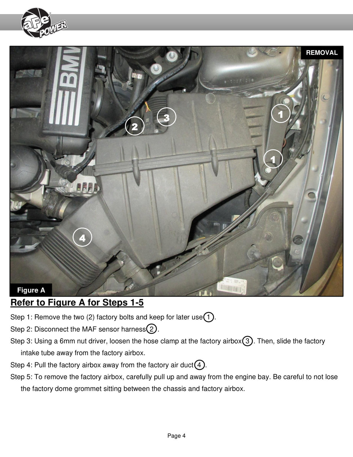 aFe Magnum FORCE Stage-2Si Cold Air Intake | BMW 3 Series E9x L6 3.0L Non-Turbo (54-81012-C)