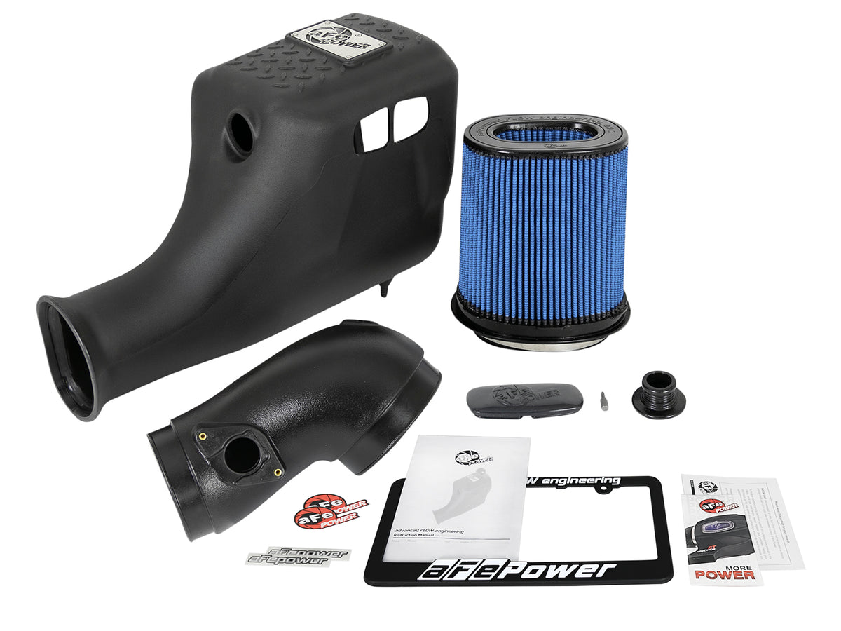 aFe Magnum FORCE Stage-2Si CAIS w/ Pro 5R Media | Ford Diesel Trucks V8-6.0L (03-07) (54-81022-1)