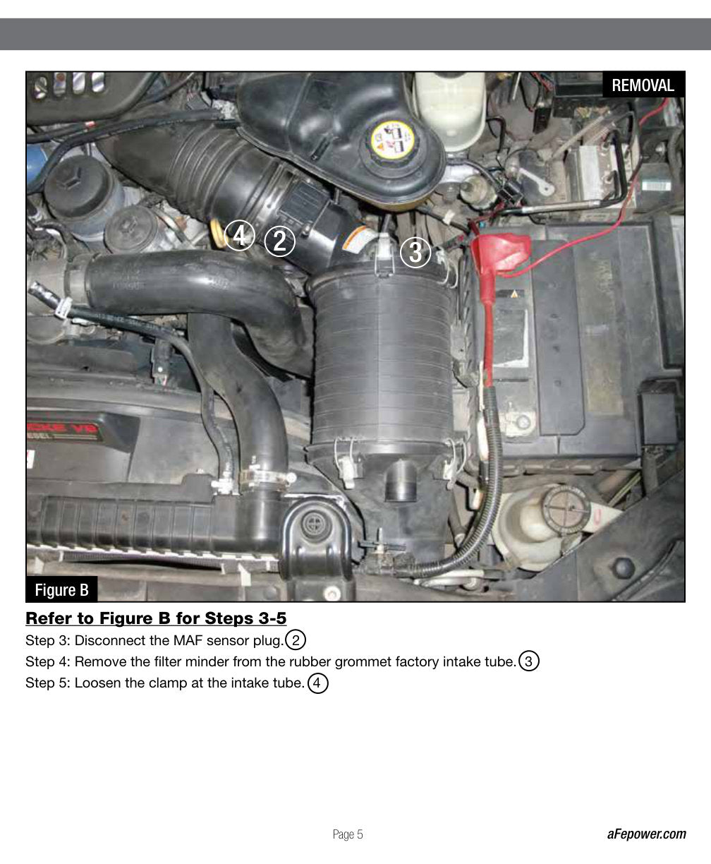 aFe Magnum FORCE Stage-2Si CAIS w/ Pro 5R Media | Ford Diesel Trucks V8-6.0L (03-07) (54-81022-1)
