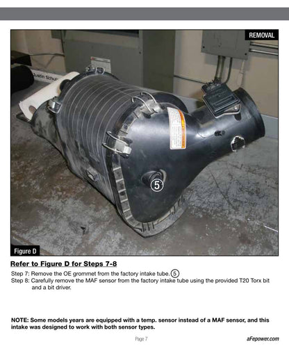 aFe Magnum FORCE Stage-2Si CAIS w/ Pro 5R Media | Ford Diesel Trucks V8-6.0L (03-07) (54-81022-1)