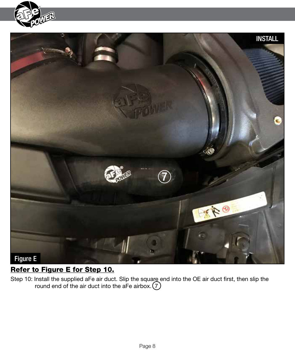 aFe Magnum FORCE Stage-2Si Carbon Fiber Cold Air Intake | BMW M3 E90/92/93 (08-13) (54-82952-C)