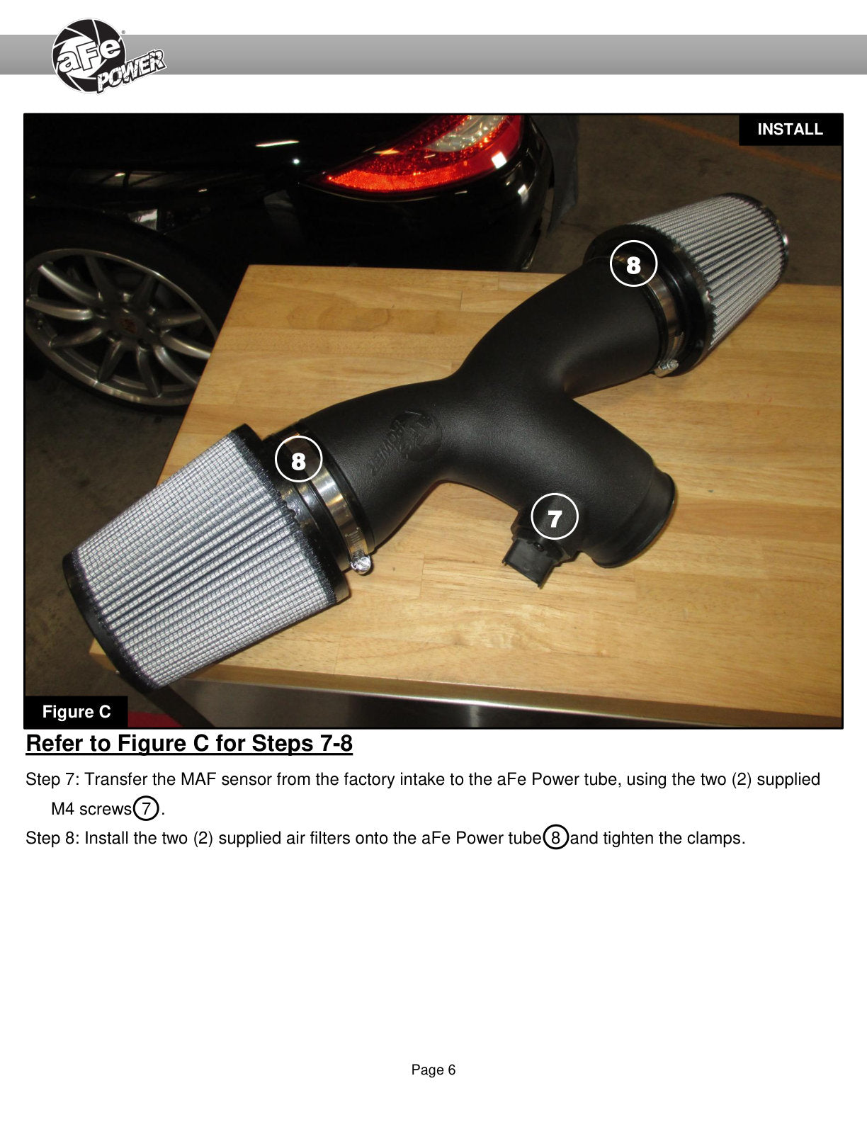 aFe Magnum Force Stage-2Si Cold Air Intake w/ Pro 5R Media | Porsche 911 Carrera 997 (09-12) (54-83038R)