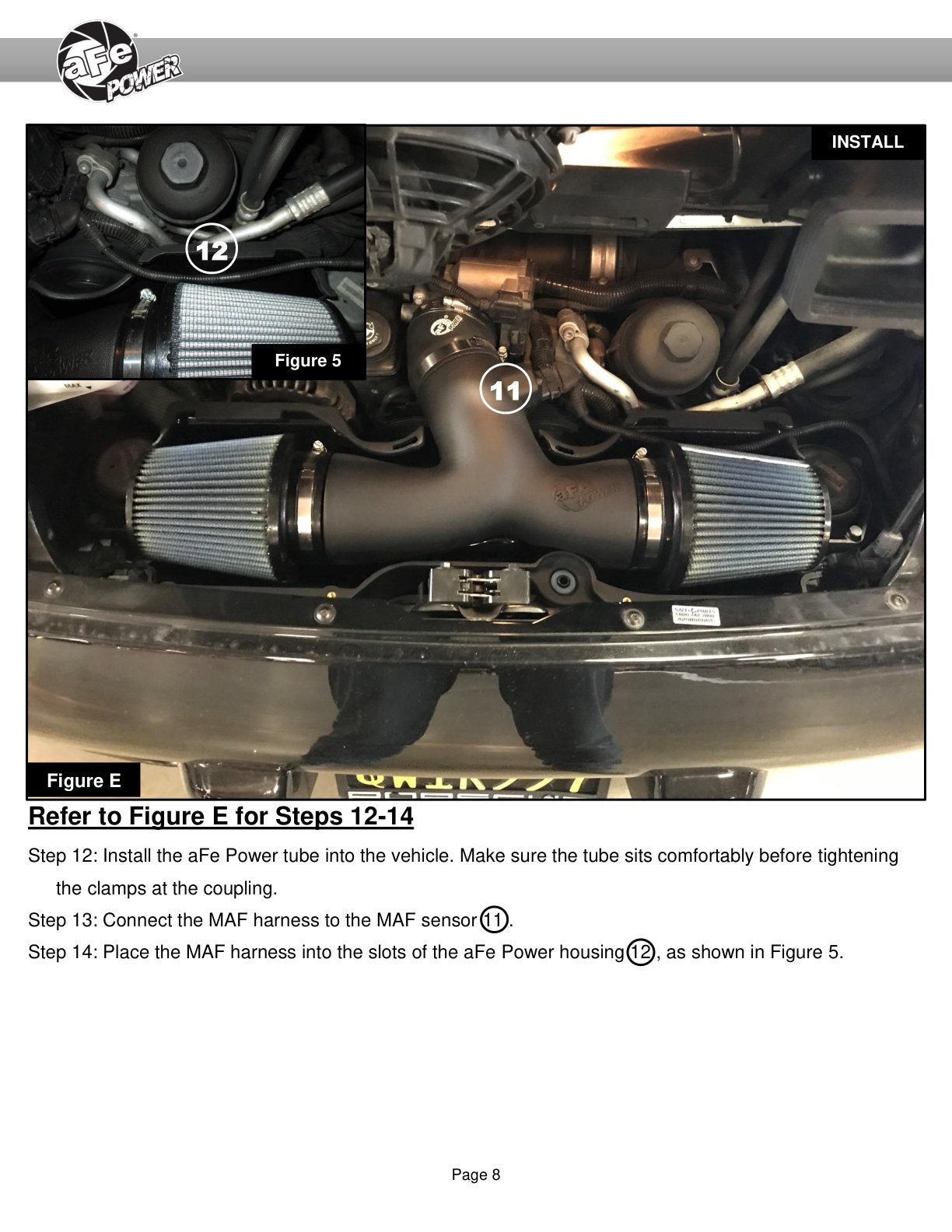 aFe Magnum Force Stage-2Si Cold Air Intake w/ Pro 5R Media | Porsche 911 Carrera 997 (09-12) (54-83038R)